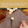 BUTUZE 50 Pcs Wool Daubers Wool Daubers Ball Brush Leather