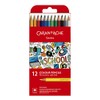 CARAN D'ACHE 1291.712 Buntstifte SCHOOL, permanent, 12er Karton-Etui