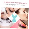 Healeved 25pcs Y-shaped Eyelash Brush Eyelash Tools Eyelash for Eyelash