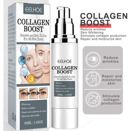 Collagen Boost Serum, Dark Spot Corrector, Vitamin C Serum, Collagen Boost Cream, Brighten And Firm Skin, Moisturizing For All Skin Types (1)