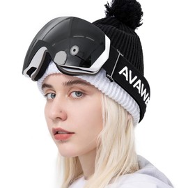 CARFIA Men's Women's Ski Goggles for Glasses Wearers 100% UV400 Protection Snow Goggles Ski Goggles Anti-fog Snowboard Goggles Ski Goggles