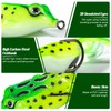 Matymats Frog Lure, 10pcs, 4-6cm, Hollow Point, Fishing Hook, Includes