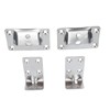 Stainless Steel Removable Table Bracket Set, 2 Wall Brackets and