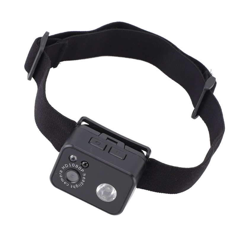 Headlamp Camera 3W LED 1080P 2MP Smart Sensor Headlamp Wearable