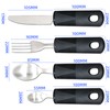 Disability Aids Easy Grip Cutlery Set of 4 – Extra