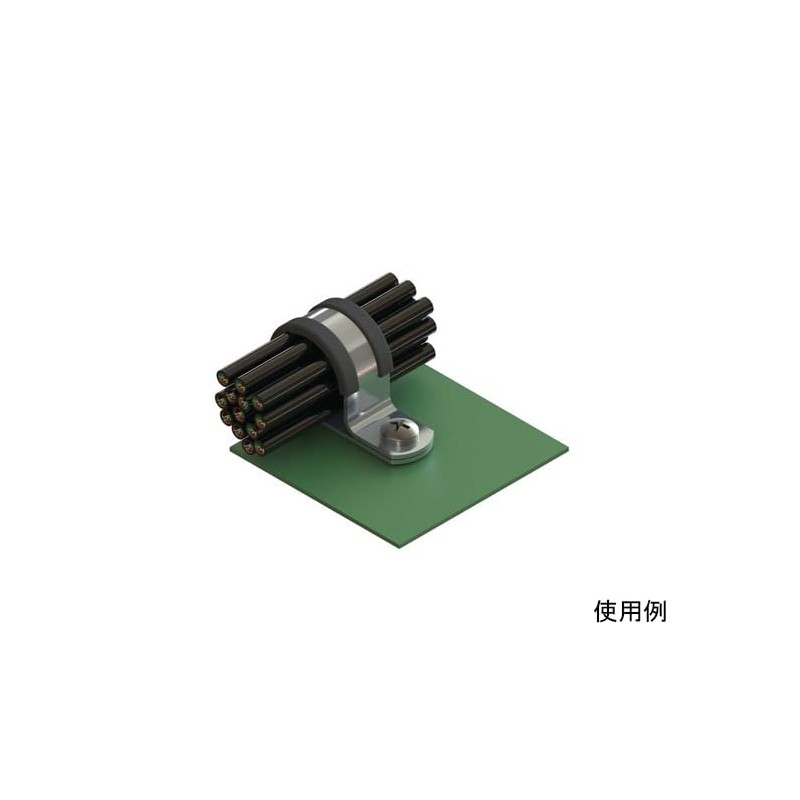 28.6-30.2mm Pipe Clamp (with Rubber Liner/10 pieces) EA947FE-17A