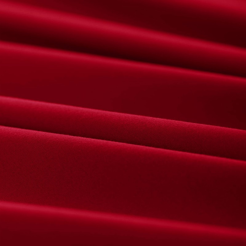 Moonlight Bedding Pillow Cases 2 Pack – Red Pillowcases Envelope
