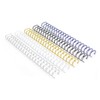 Rayson WR21143M Wire Binding Spines, Multicolor, 2:1 Pitch Double Loop