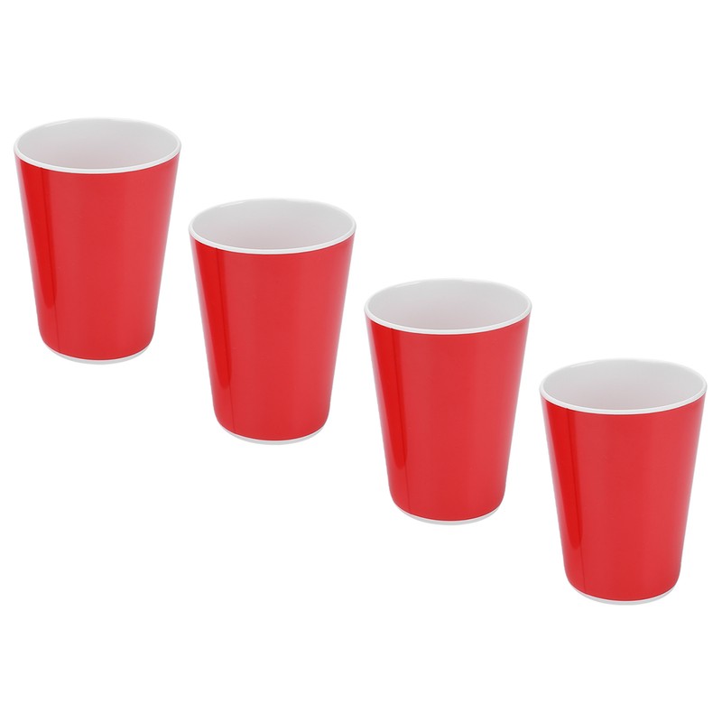 4PCS Imitation Ceramic Water Cup Drinking Mug for Office Home