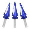 HDBUBALUS Blue Spike Wind Screen Windshield Bolts For Harley 96-2013