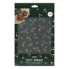 Ginger Ray Christmas Wrapping Paper with Gift Tags and Ribbon