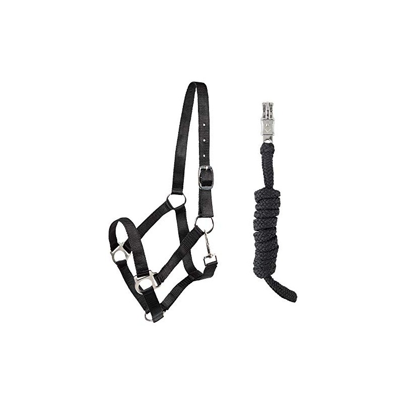 PFIFF 102931 Halter and Rope Set, Plastic Halter Lead Rope,