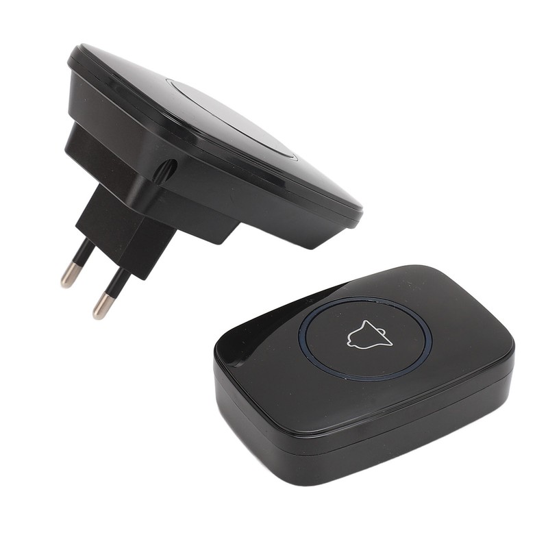 Wireless Doorbell Kit 38 Ringtones Door Bell Ringer 3 Levels