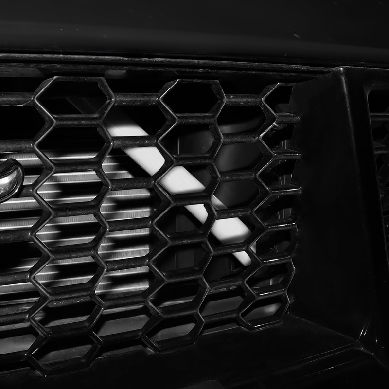 KUNGKIC For 2024 2025 Mustang Grill Inserts Trims ABS V