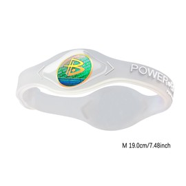 Power Balance The Original Genuine Performance Wristband, Silicone Rubber Wristbands Bracelets Sports Bracelet Wristband for Men Women, Power Bangles, Safe Waterproof Lightweight Durable, Size M