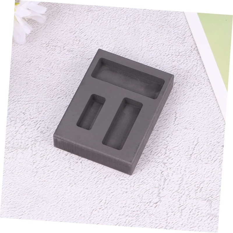 IWOWHERO Graphite Ingot Mold with Slots Melting Casting Mould for