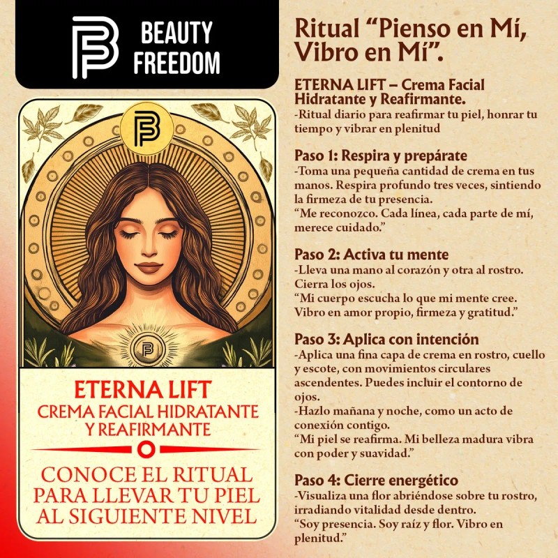 Crema Facial Antiarrugas Reafirmante Eterna Lift 60ml