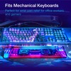 GUNMJO Acrylic Keyboard Wrist Rest, Shark, for TKL Computer Keyboard