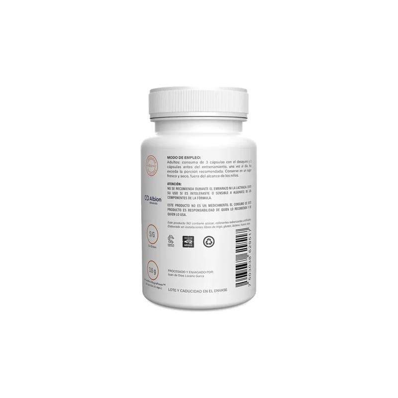 Creatina Magnapower Quelada 180 Cap-600 Mg| Vizana Nutrition