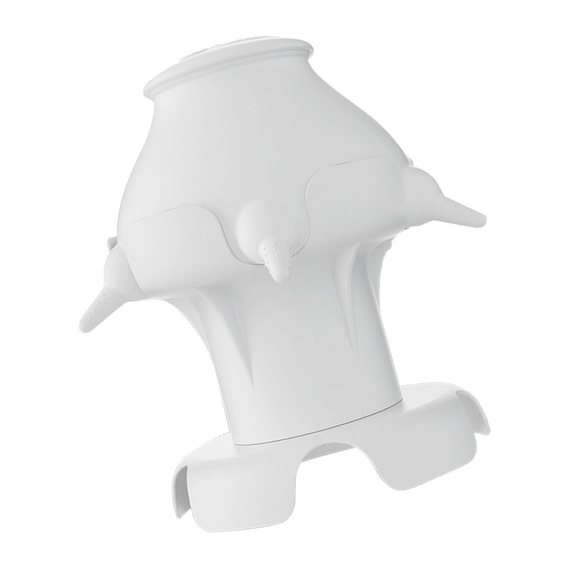 Pet Milk Feeder 4 Soft Silicone Nipples Raised Base Puppy