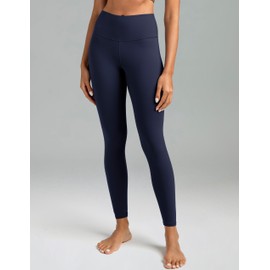 Colorfulkoala Workout Leggings for Women High Waisted Tummy Control Buttery Soft Yoga Pants Gym Athletic Yoga Leggings(M, True Navy)