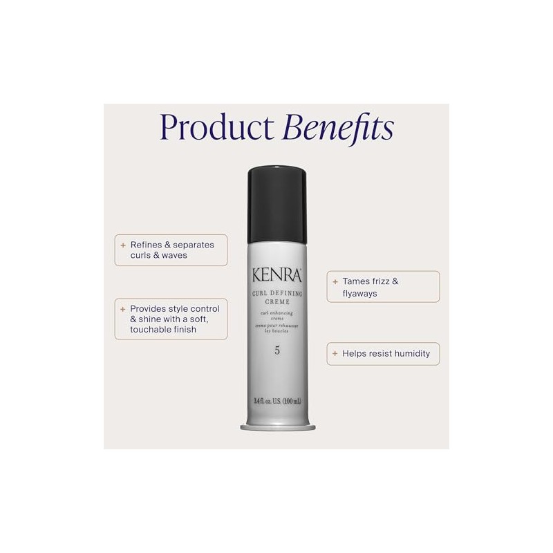 Kenra Professional Curl Defining Crème 5 |Crema definidora de rizos|Realza