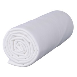 P'tit Basile - baby bed Jersey Fitted Sheet (60x120 cm, White)