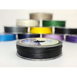 Rota Marine 1.2mm Polyester Waxed Whipping Twine 25mt Spool (Black)