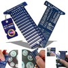 HexSizer - SAE Hex Nut and Bolt Size Gauge Tool