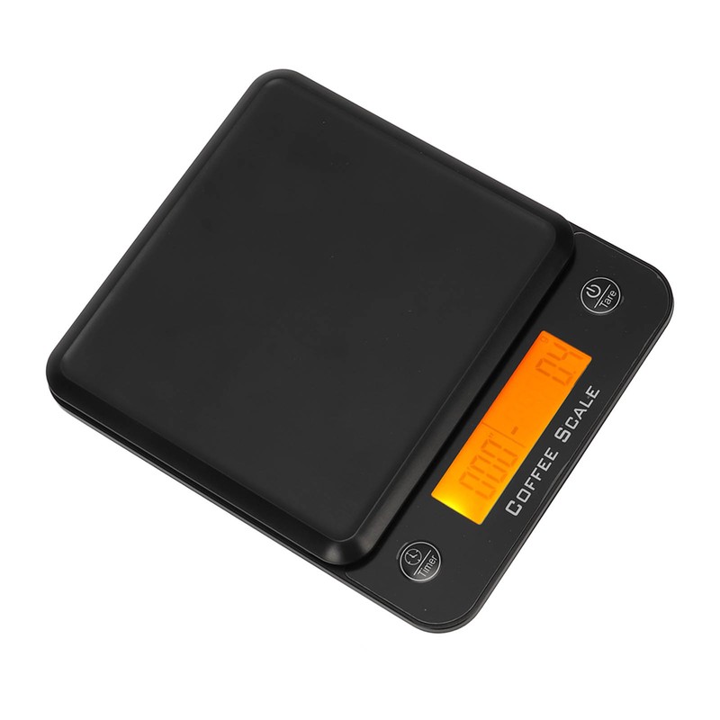 Coffee Scale Kitchen Electronic LCD Display Automatic Timing for Food