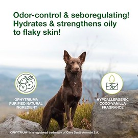 Douxo S3 SEB Shampoo 6.7 oz (200 mL) - Relief for Seborrhea in Dogs and Cats (Helps with Oily to Flaky Skin)
