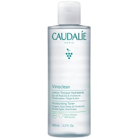 Caudalie Vinoclean Tónico Facial Hidratante- 100 mL | Loción Tónica Hidratante elimina las últimas impurezas y restos de maquillaje, a la vez que tonifica la piel.