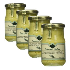 Edmond Fallot Tarragon Dijon Mustard 7.4 Ounce (Pack of 4)
