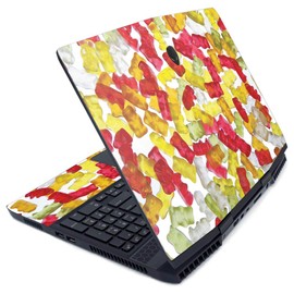 MightySkins Skin for Alienware M15 (2019) - Gummy Bears | Protective, Durable, and Unique Vinyl Decal wrap Cover | Easy to Apply, Remove, and Change Styles | Made in The USA