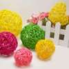 15Pcs Pink Rattan Decorative Balls for Diy Craft - Versatile