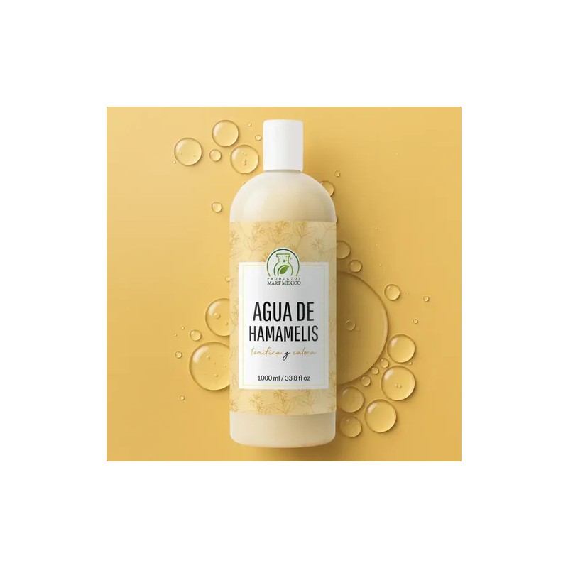 Agua De Hamamelis - Tónico Facial 1000 Ml