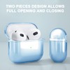 Valkit Compatible AirPods 3rd Generation Case Cover Clear, Shockproof Airpod