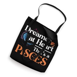 Dreamer at Heart thats a Pisces Tote Bag
