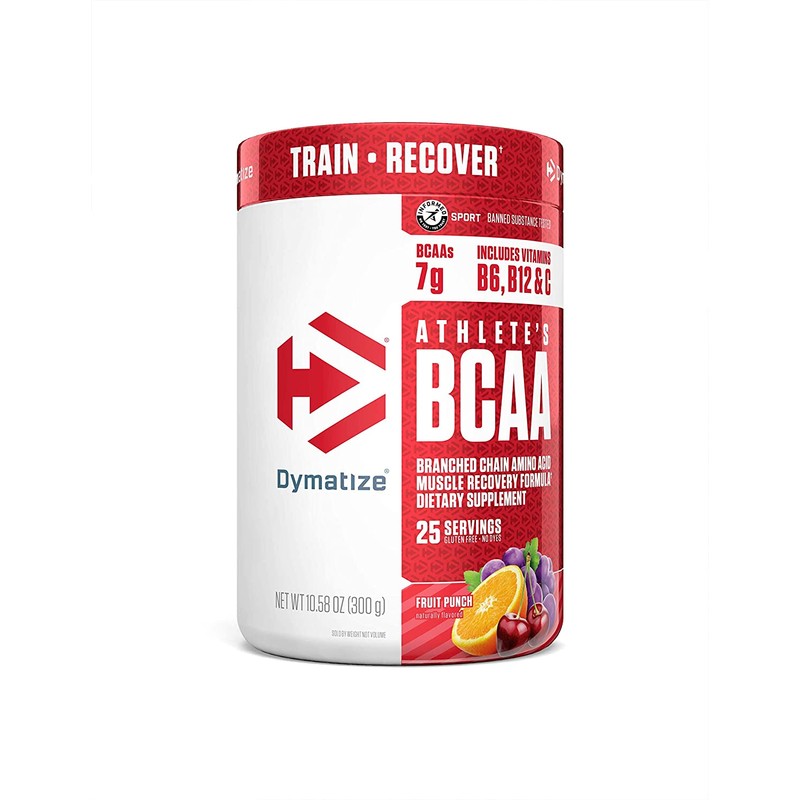 Daimatizing Daimatize Athlete's BCAA Supplement Fruit Punch Flavor 25 servings