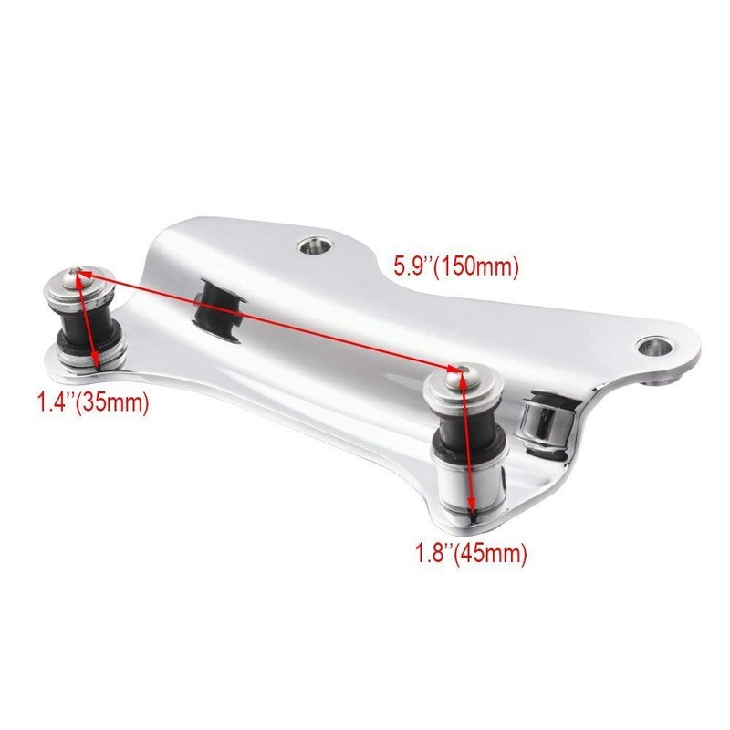 Motorcycle 4-Point Docking Hardware Kit Fits for Harley Touring Models