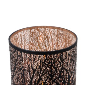 Alpine Corporation Indoor/Outdoor Branching Tree Decor with Warm White Tungsten Lights and Timer