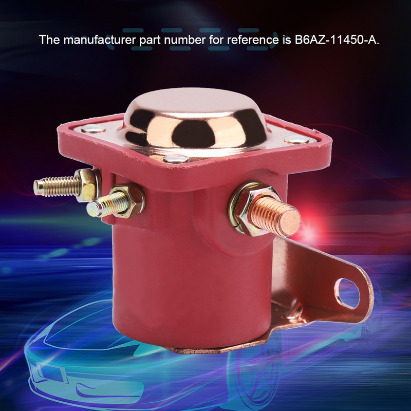 12V 4-Terminal Car Refit Heavy Duty Starter Solenoid Relay Switch