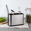 IMEEA Chopstick Stand, Cutlery Holder, Cutlery Holder, Square Shape, Stainless
