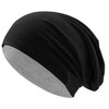 Hatstar® Classic winter women's beanie hat, men's jersey long beanie,