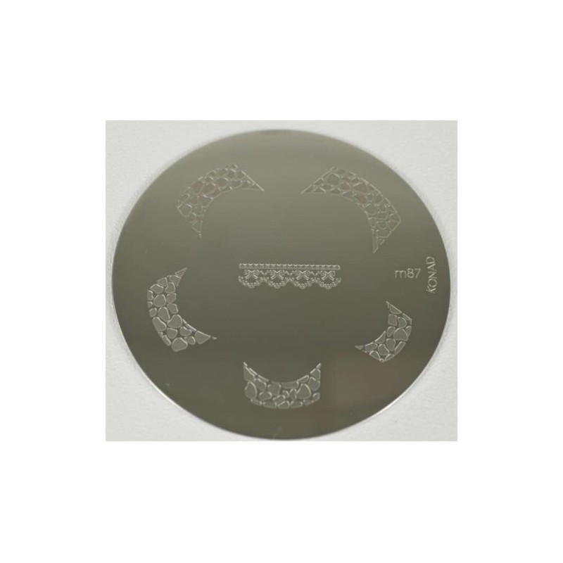 Konad Stamping Nail Art Image Plate - M87