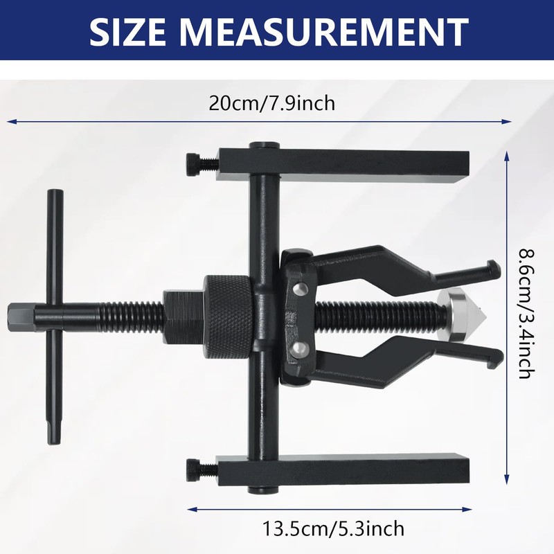 Thsakzo 3 Jaw Inner Bearing Puller Gear Extractor Internal External