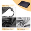 asdmm Waterproof Glass Tube Heater Cover - Outdoor Square Standing