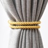 FOMIYES Curtain Tiebacks 6pcs Modern Decorative Rope Window Curtain Holdbacks