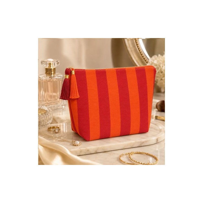 Cosmetic Bag Organizer Travel, Compact Lightweight Accessory for Travel and
