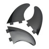 3Pcs Surfboard Fins PVC Quick Release Replacement Tri Fin Set
